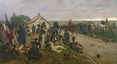 The Morning of The Battle of Waterloo: the French Await Napoleon